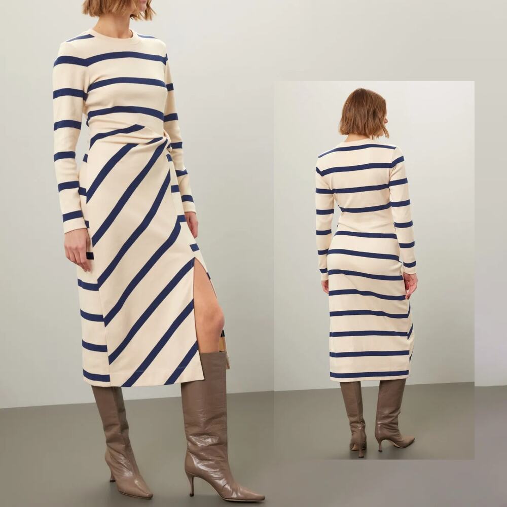 Tanya Taylor Cody Striped Dress (Size XS)